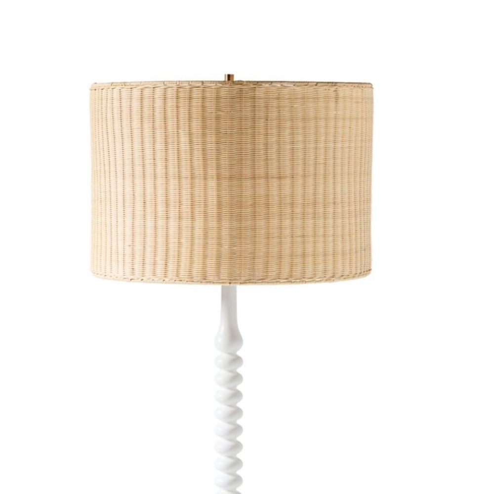 Serena and Lily Woven Wicker Shade